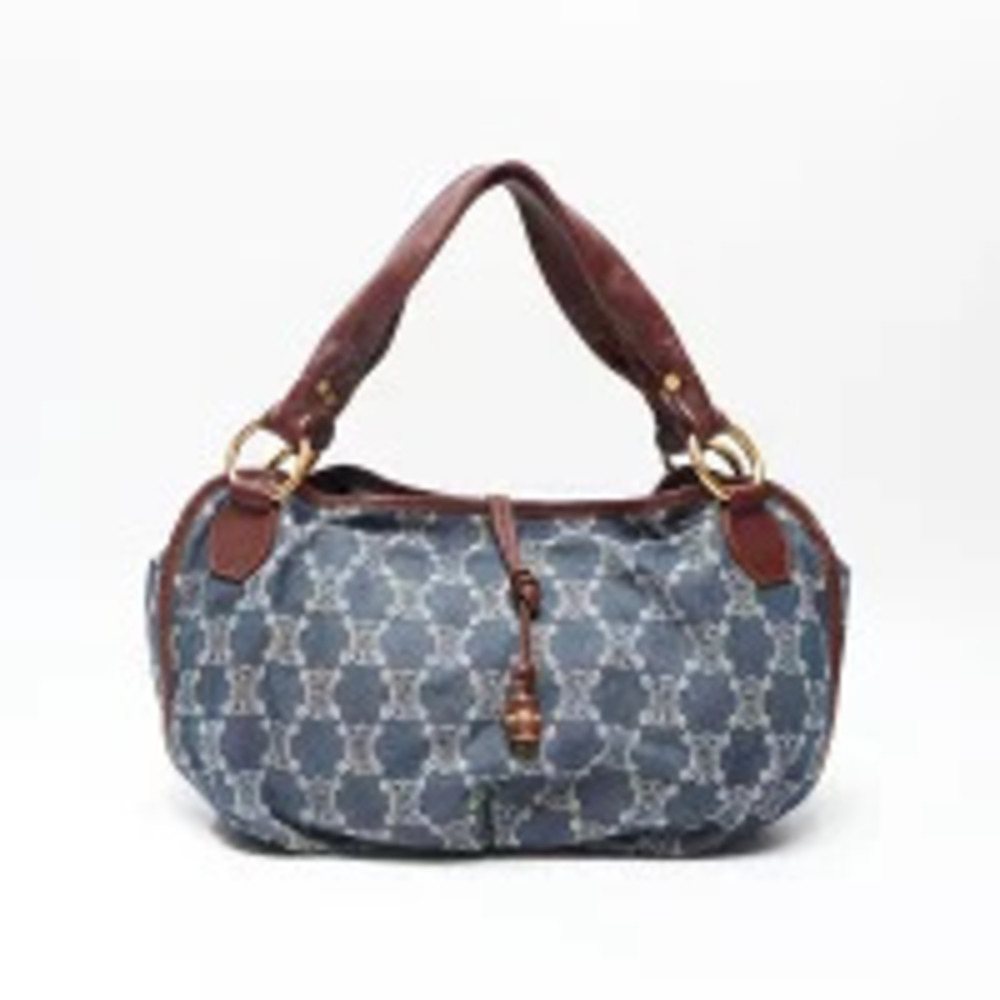 Celine Denim Bittersweet Blue Macadam Handbag